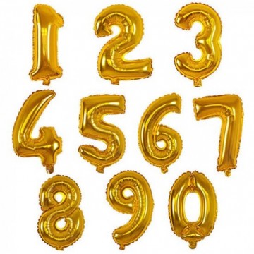Helyum Sayı Balon (Ek Üründür, Adet Fiyatıdır)