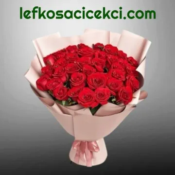 33 Kırmızı Gül Buketi