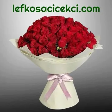 75 Kırmızı Gül Buketi