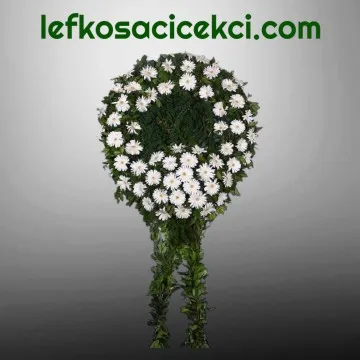 Beyaz Cenaze Çelenk