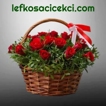 Sepette 21 Kırmızı Gül